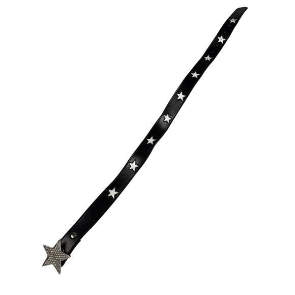 STARS AND STRAPS VINTAGE TRAVIS BARKER BLINK 182 ROCKSTAR LEATHER BELT S - Picture 1 of 5